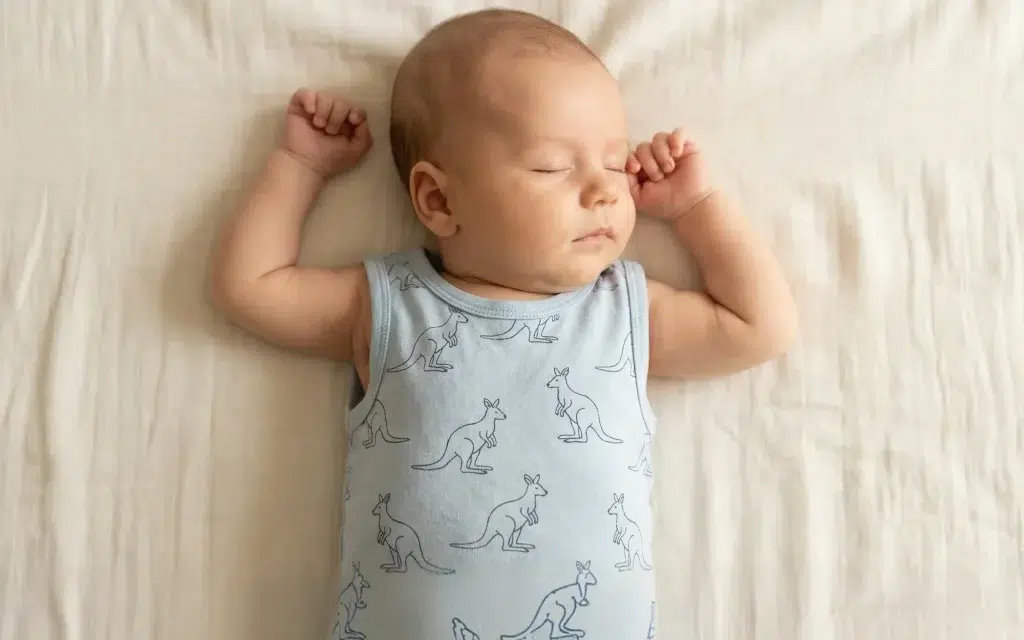 Baby sleeping gently