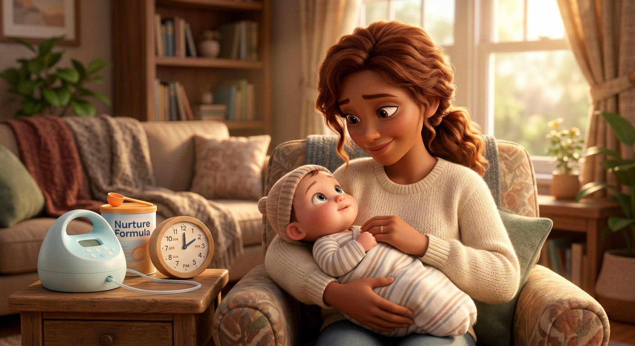 3-4 month old baby feeding schedule