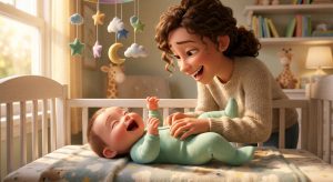 when do babies laugh for the first time