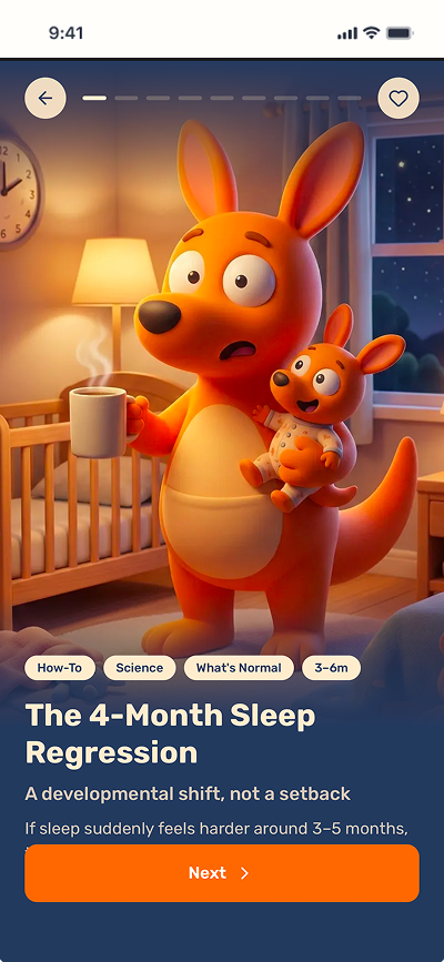 Screenshots of the Betteroo app