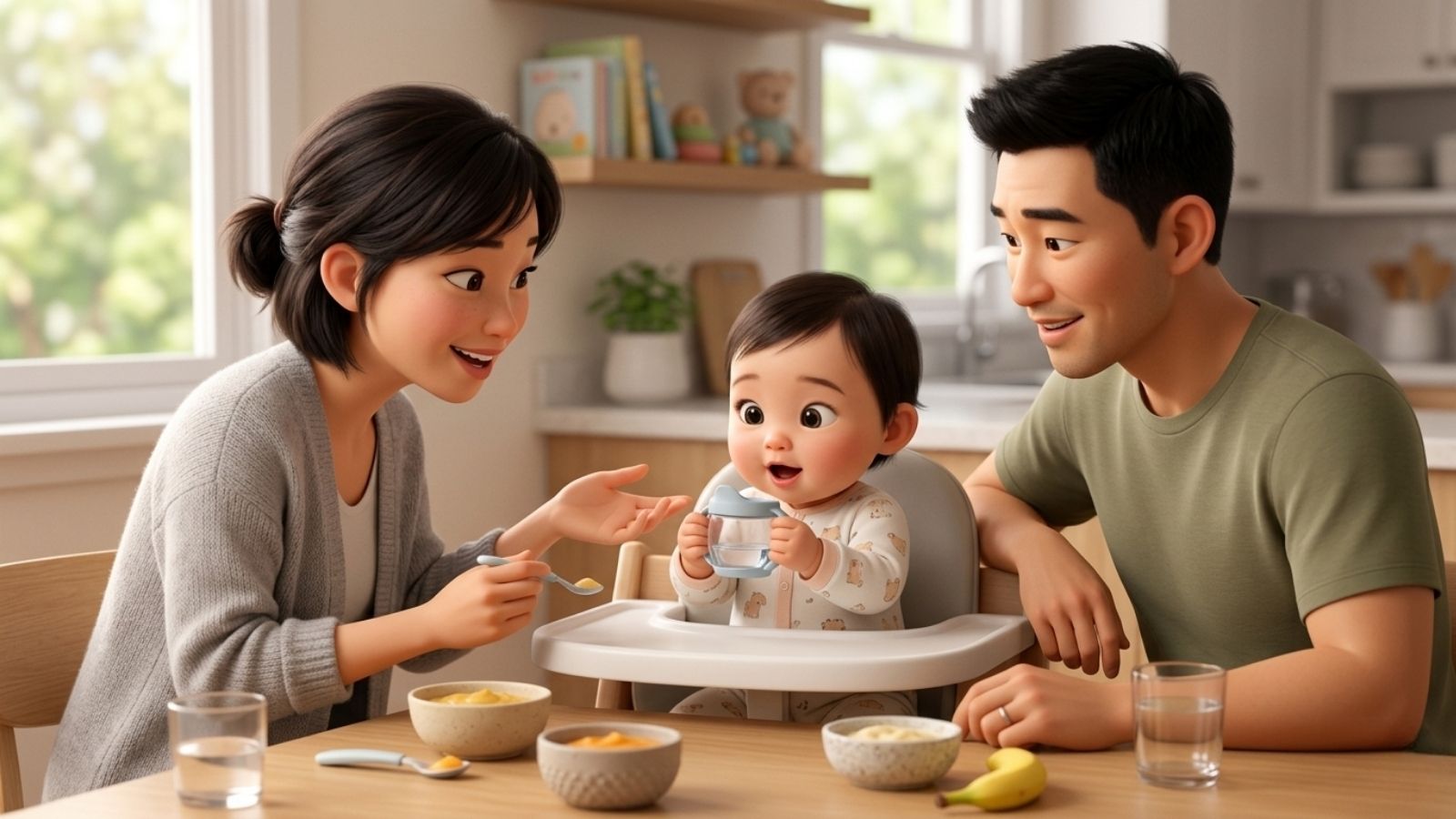 when can babies drink water