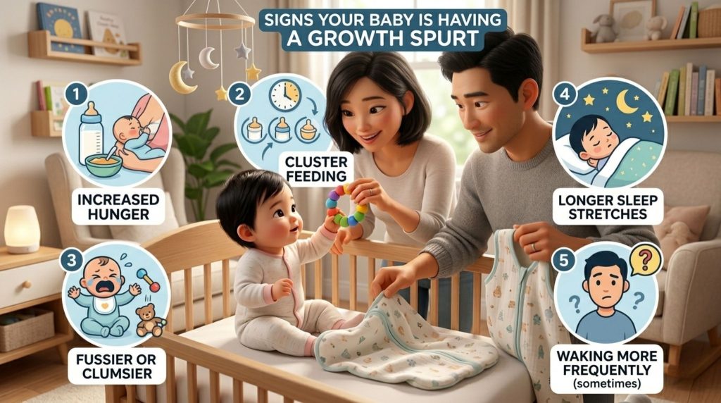 5 Signs Your Baby Is Having a Growth Spurt vs Sleep Regression: Sleep and Feeding Changes to Watch For5 Signs Your Baby Is Having a Growth Spurt vs Sleep Regression: Sleep and Feeding Changes to Watch For5 Signs Your Baby Is Having a Growth Spurt vs Sleep Regression: Sleep and Feeding Changes to Watch For