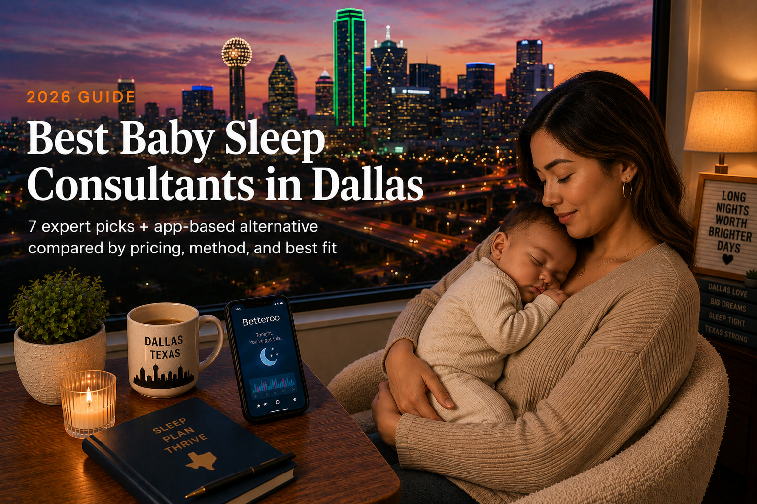 Top 7 best baby sleep consultants in Dallas-Fort Worth, TX in 2026 for newborns, infants, and toddlers