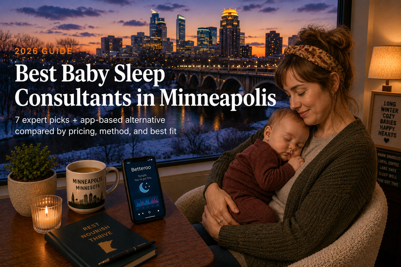 Top 7 best baby sleep consultants in Minneapolis and the Twin Cities, MN in 2026 for newborns, infants, and toddlers