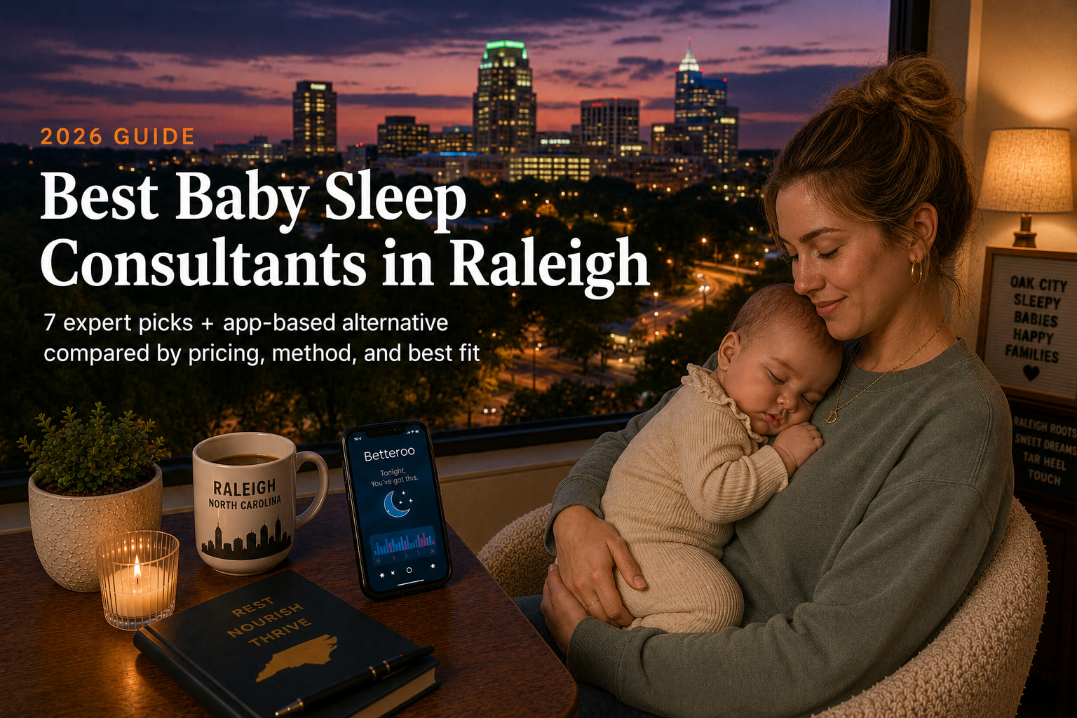 Top 7 best baby sleep consultants in Raleigh, NC in 2026 for newborns, infants, and toddlers
