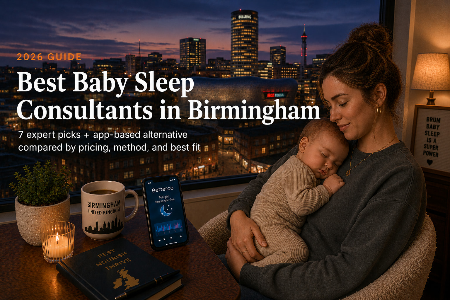 Top 7 best baby sleep consultants in Birmingham, UK in 2026 for newborns, infants, and toddlers