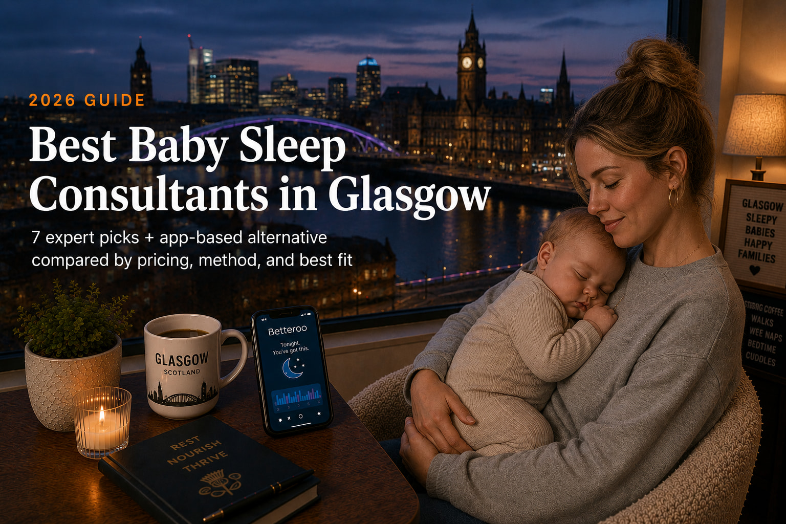 Top 7 best baby sleep consultants in Glasgow, Scotland in 2026 for newborns, infants, and toddlers