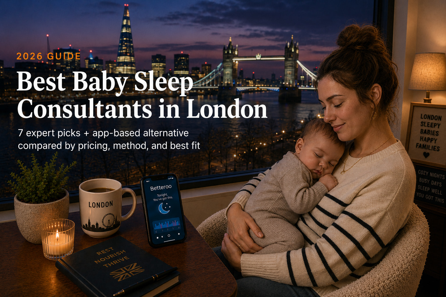 Top 7 best baby sleep consultants in London, UK in 2026 for newborns, infants, and toddlers