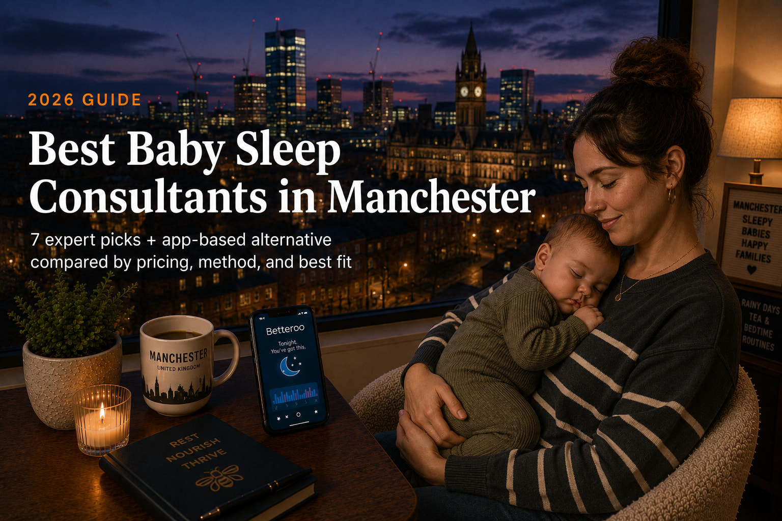Top 7 best baby sleep consultants in Manchester, UK in 2026 for newborns, infants, and toddlers