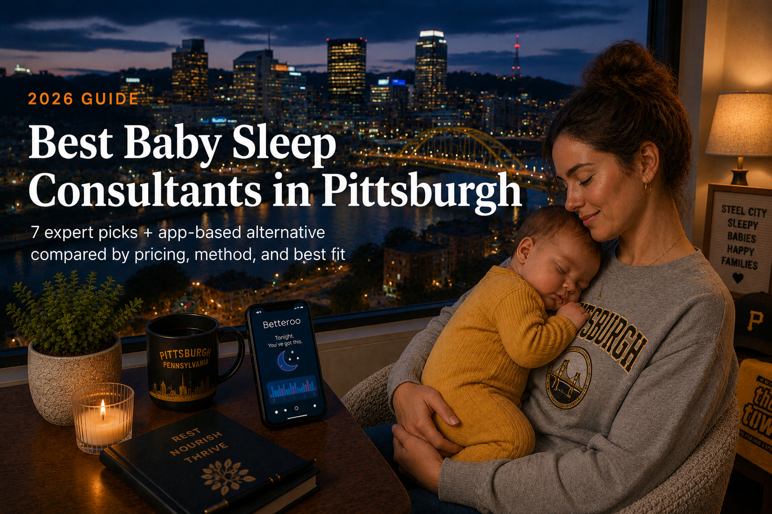 Top 7 best baby sleep consultants in Pittsburgh, PA in 2026 for newborns, infants, and toddlers