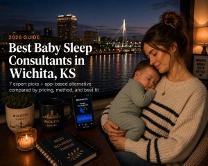 Sleeping baby for our guide to baby sleep consultants in Wichita, KS, the Air Capital of the World