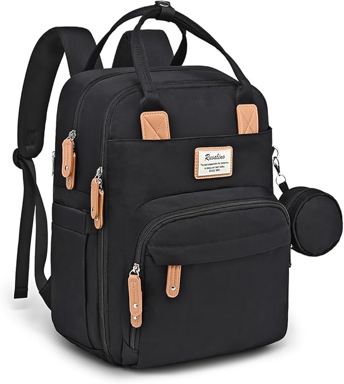 Diaper bag backpack for dads