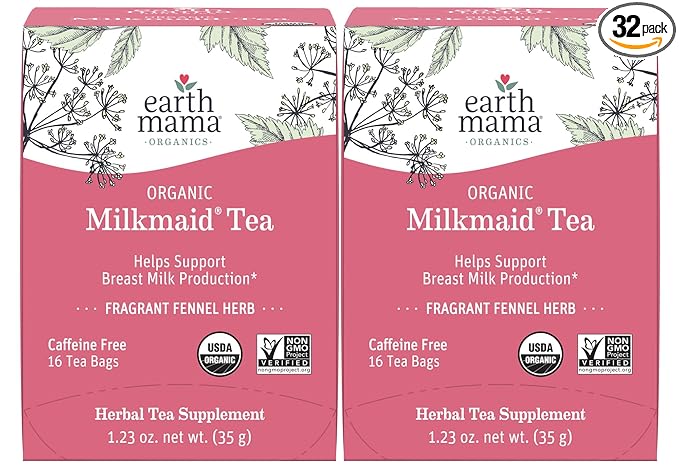 Earth Mama Organic Milkmaid Tea box