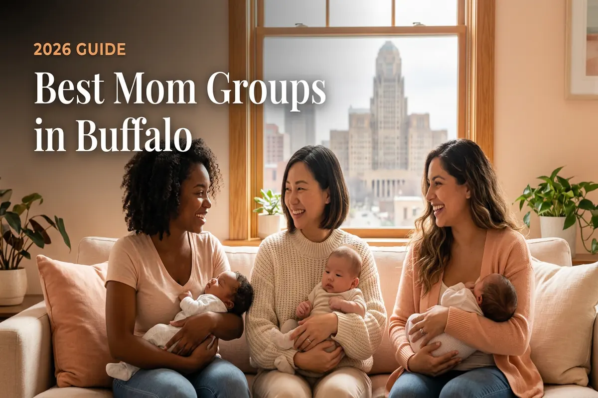 Best mom groups in Buffalo, NY: new moms with babies at a Buffalo meetup