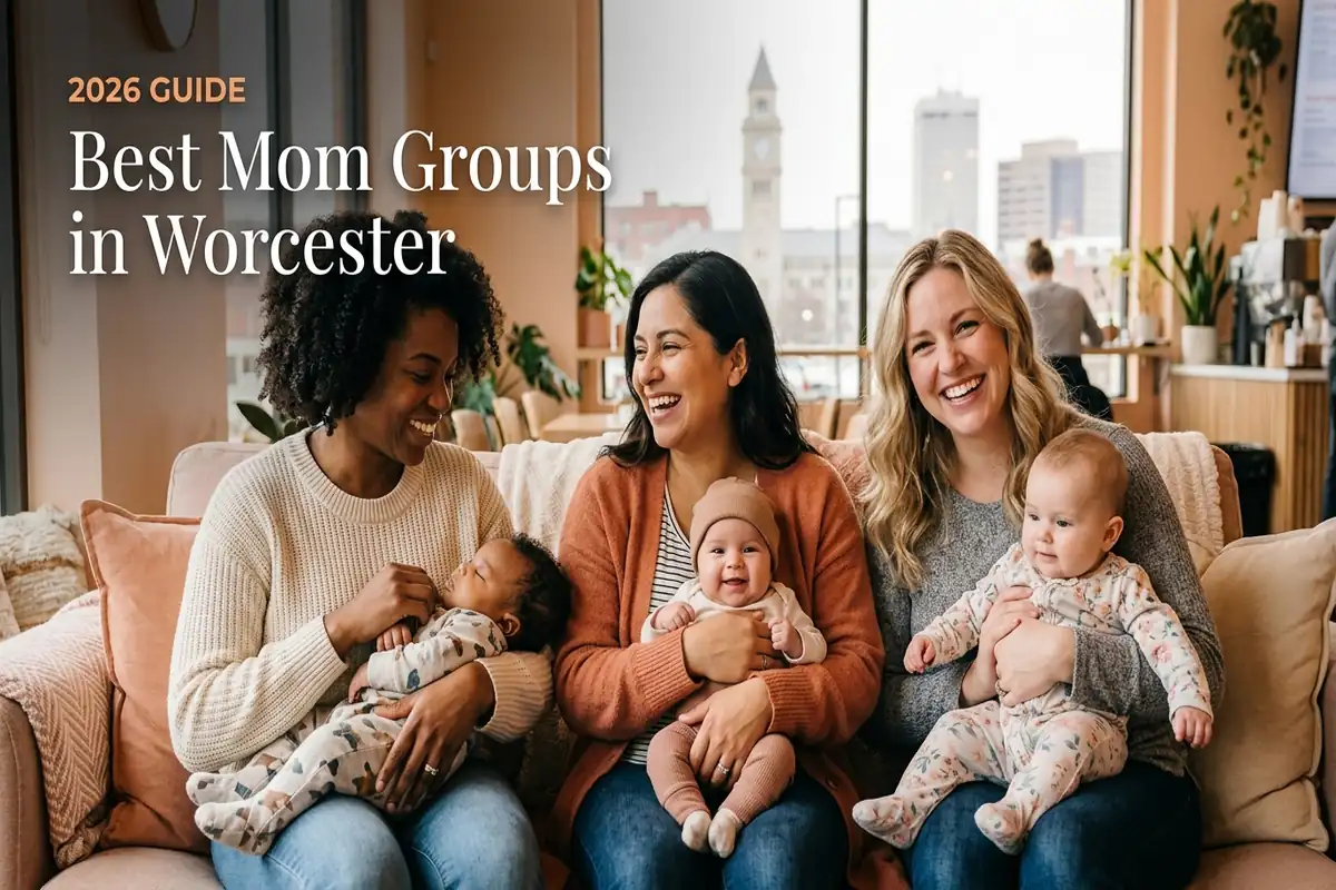 Best mom groups in Worcester, MA: new moms with babies at a Worcester meetup