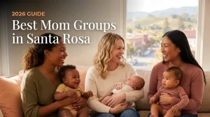 Best mom groups in Santa Rosa 2026 guide, three moms with babies