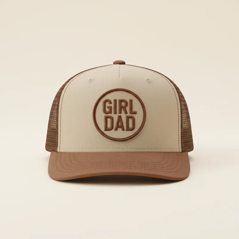 DadBod Support Your Local Girl Dad Trucker