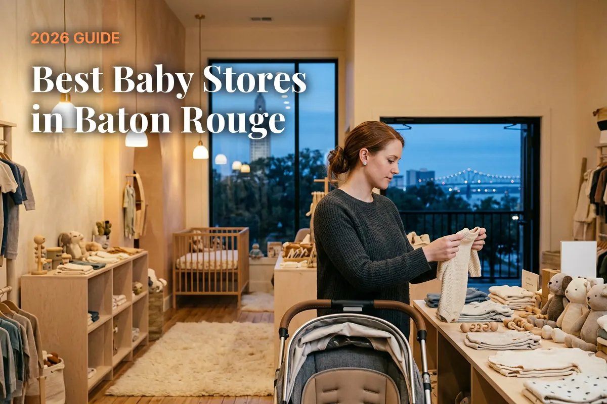 Best baby stores in Baton Rouge, LA: independent baby boutiques, stroller showrooms and nursery shops (2026 guide)