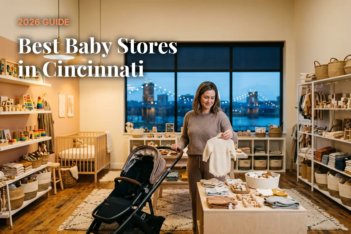 Best baby stores in Cincinnati, OH: independent baby boutiques, stroller showrooms and nursery shops (2026 guide)