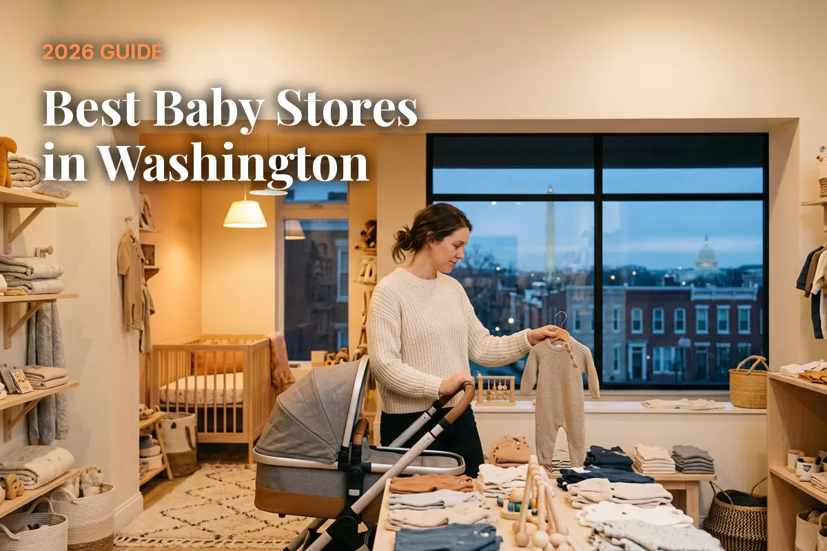 Best baby stores in Washington, DC: independent baby boutiques, stroller showrooms and nursery shops (2026 guide)