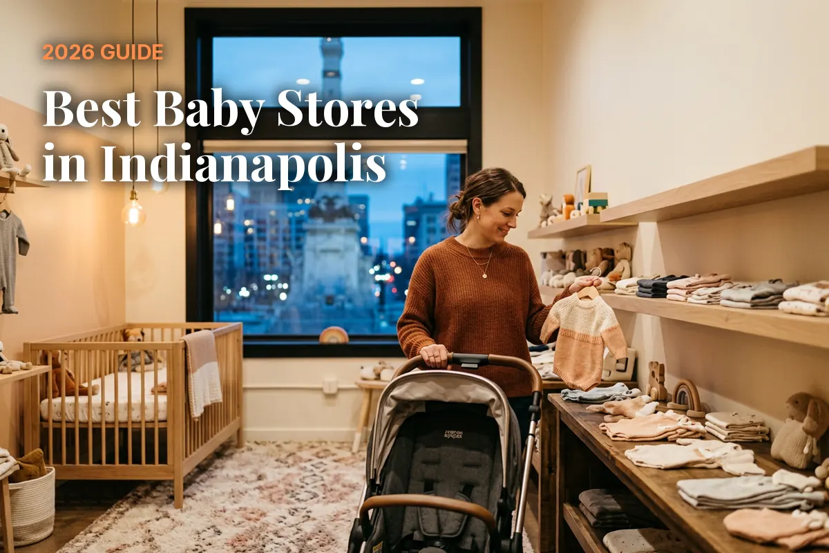 Best baby stores in Indianapolis, IN: independent baby boutiques, stroller showrooms and nursery shops (2026 guide)