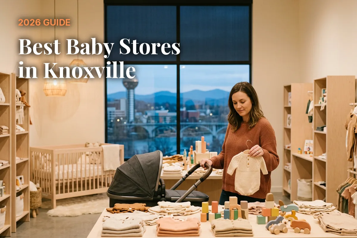 Best baby stores in Knoxville, TN: independent baby boutiques, stroller showrooms and nursery shops (2026 guide)