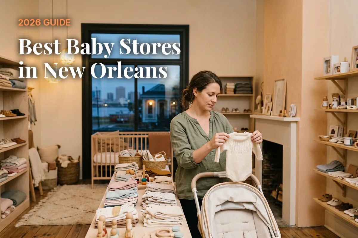 Best baby stores in New Orleans, LA: independent baby boutiques, stroller showrooms and nursery shops (2026 guide)