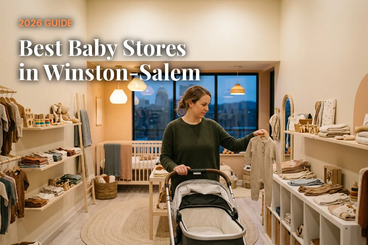 Best baby stores in Winston-Salem, NC: independent baby boutiques, stroller showrooms and nursery shops (2026 guide)