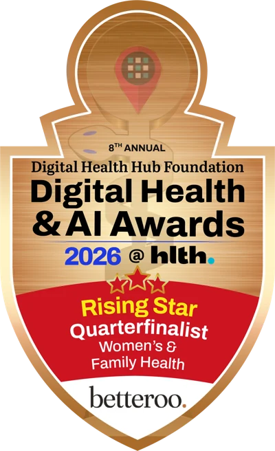 Digital Health & AI Awards 2026 at HLTH, Rising Star Quarterfinalist, Women's & Family Health