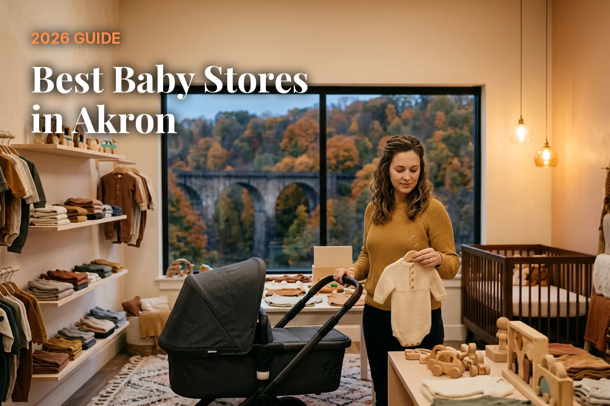 Best baby stores in Akron, OH: independent baby boutiques, stroller showrooms and nursery shops (2026 guide)