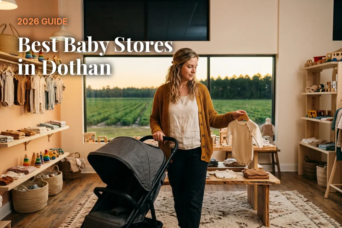Best baby stores in Dothan, AL: independent baby boutiques, stroller showrooms and nursery shops (2026 guide)