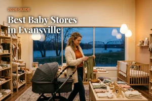 Best baby stores in Evansville, IN: independent baby boutiques, stroller showrooms and nursery shops (2026 guide)