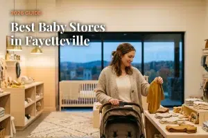 Best baby stores in Fayetteville, AR: independent baby boutiques, stroller showrooms and nursery shops (2026 guide)