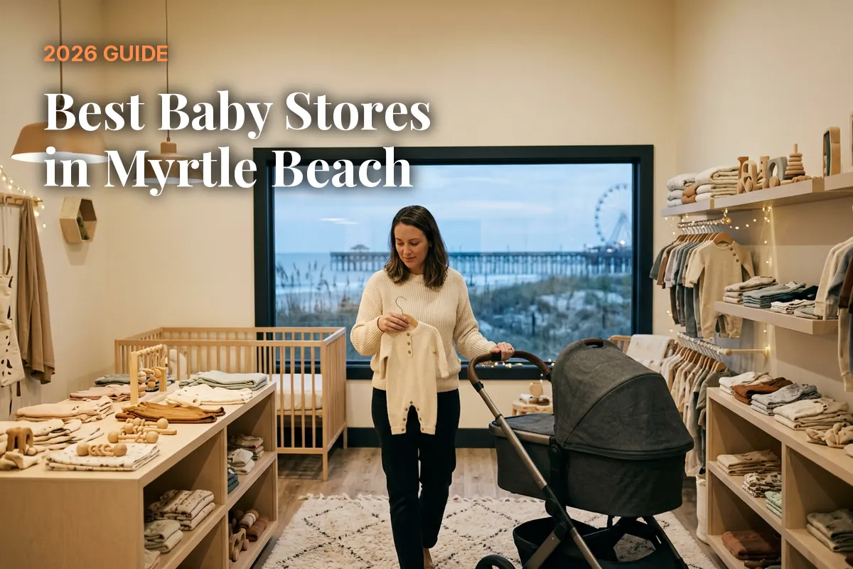 Best baby stores in Myrtle Beach, SC: independent baby boutiques, stroller showrooms and nursery shops (2026 guide)