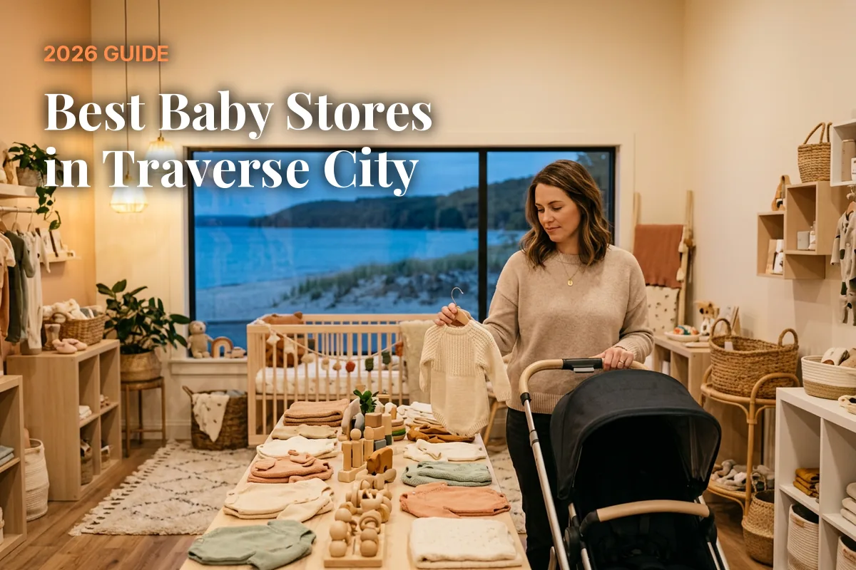 Best baby stores in Traverse City, MI: independent baby boutiques, stroller showrooms and nursery shops (2026 guide)